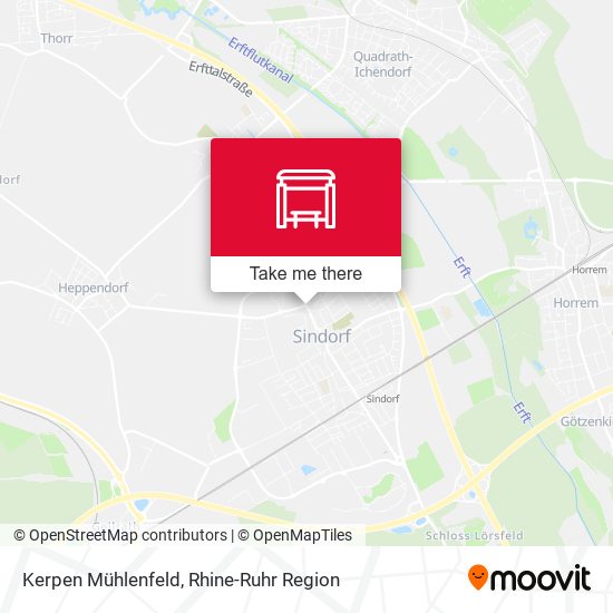 Карта Kerpen Mühlenfeld