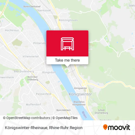 Карта Königswinter-Rheinaue