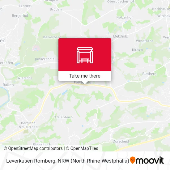 Leverkusen Romberg map