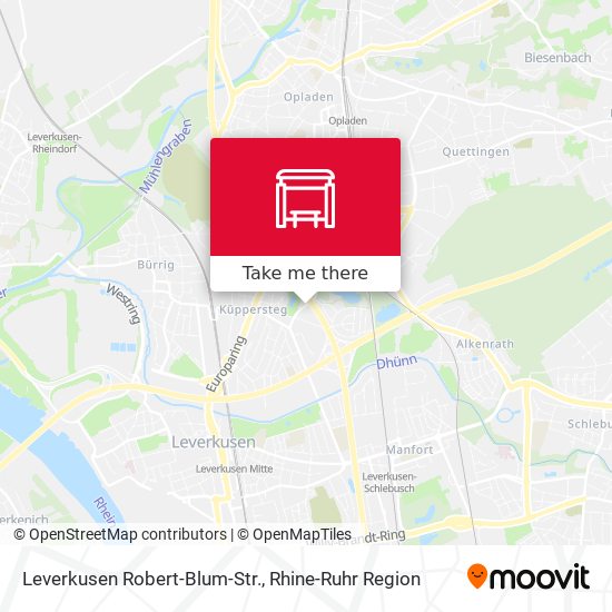 Leverkusen Robert-Blum-Str. map