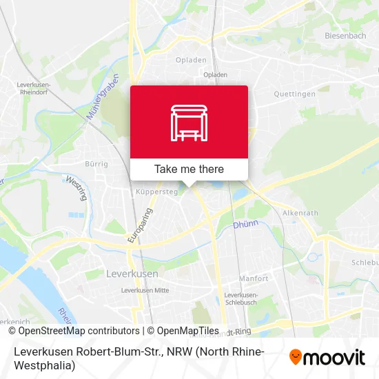 Карта Leverkusen Robert-Blum-Str.