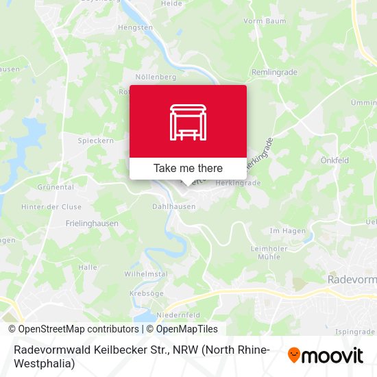 Карта Radevormwald Keilbecker Str.