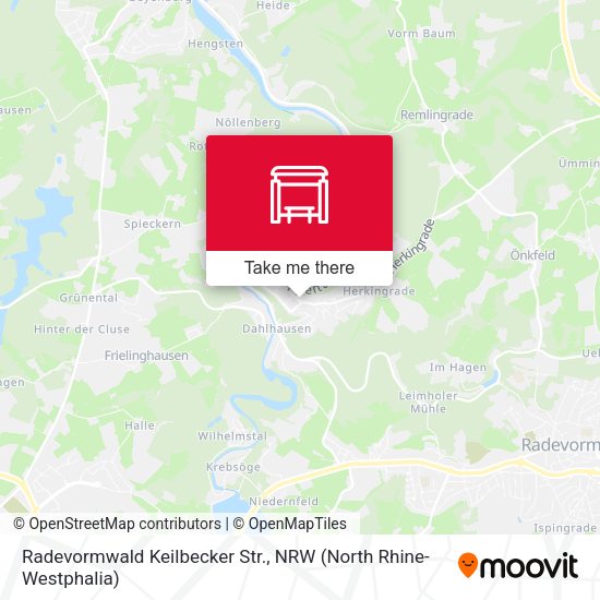 Radevormwald Keilbecker Str. map