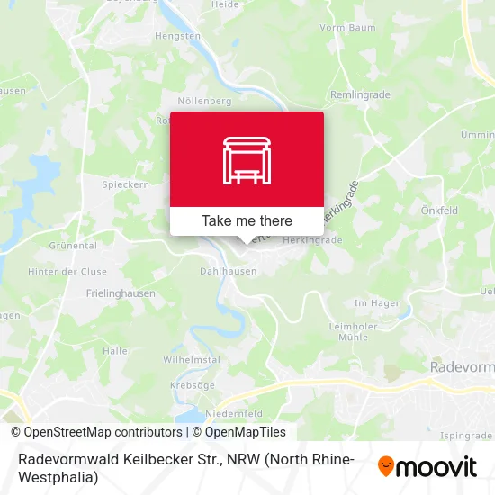 Карта Radevormwald Keilbecker Str.