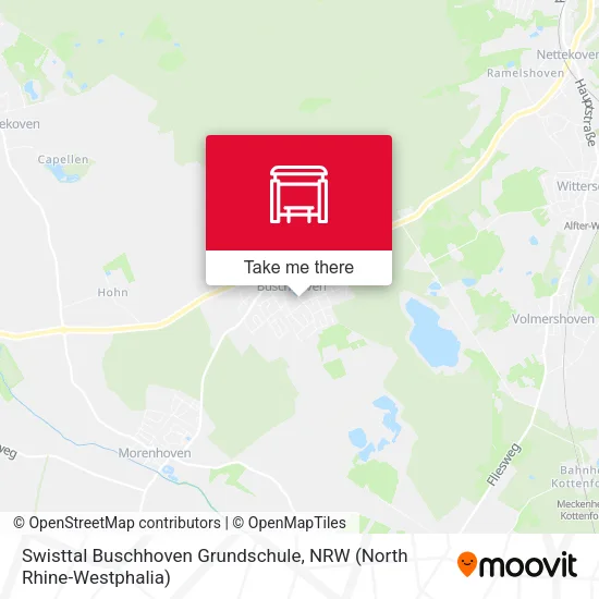 Карта Swisttal Buschhoven Grundschule