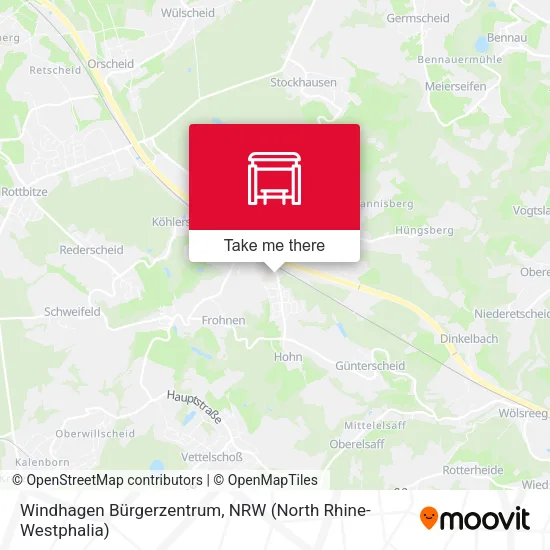 Карта Windhagen Bürgerzentrum