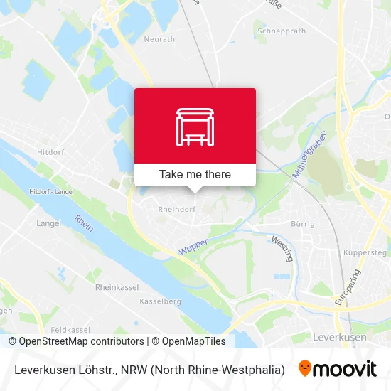 Leverkusen Löhstr. map
