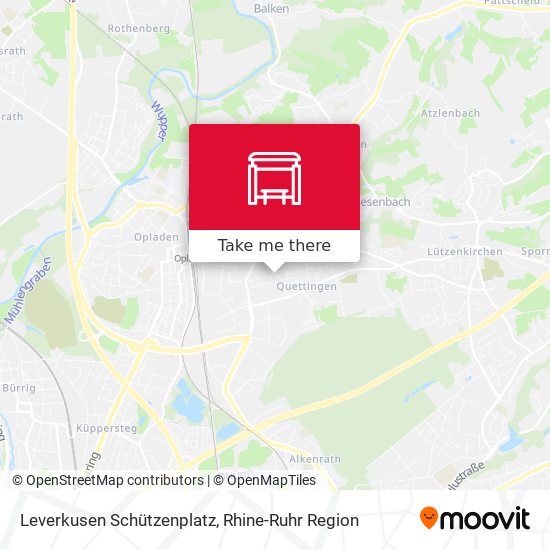 Leverkusen Schützenplatz map