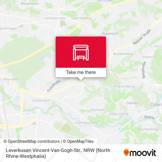 Карта Leverkusen Vincent-Van-Gogh-Str.