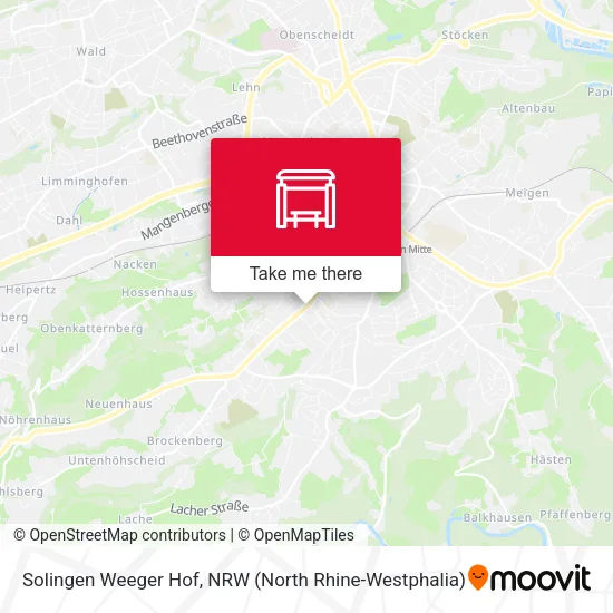 Карта Solingen Weeger Hof