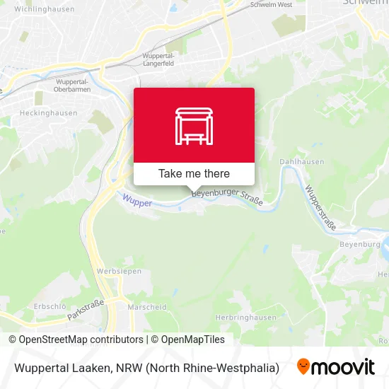 Карта Wuppertal Laaken