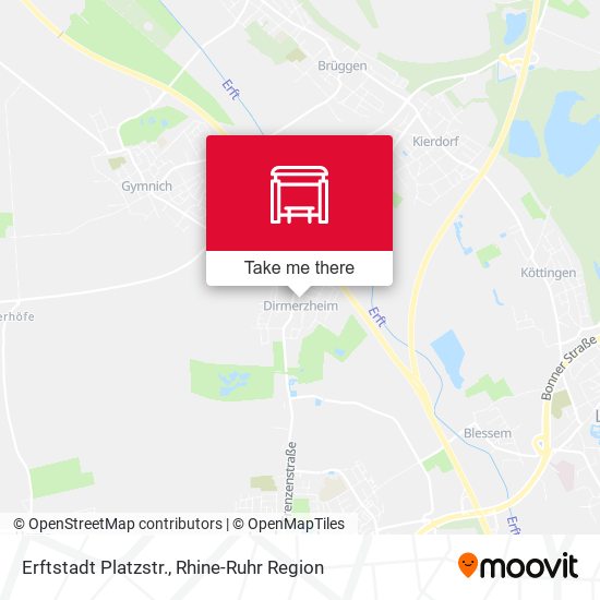 Карта Erftstadt Platzstr.