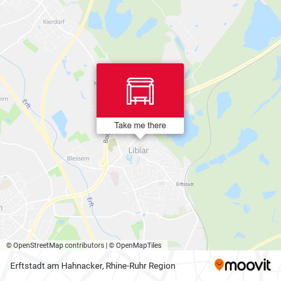 Erftstadt am Hahnacker map