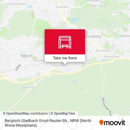 Bergisch Gladbach Ernst-Reuter-Str. map