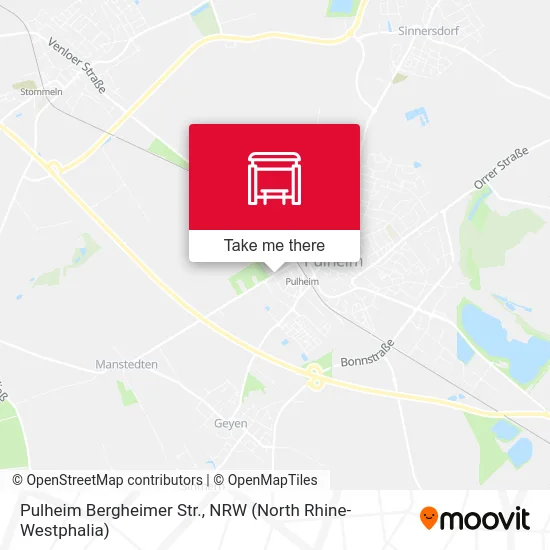 Карта Pulheim Bergheimer Str.