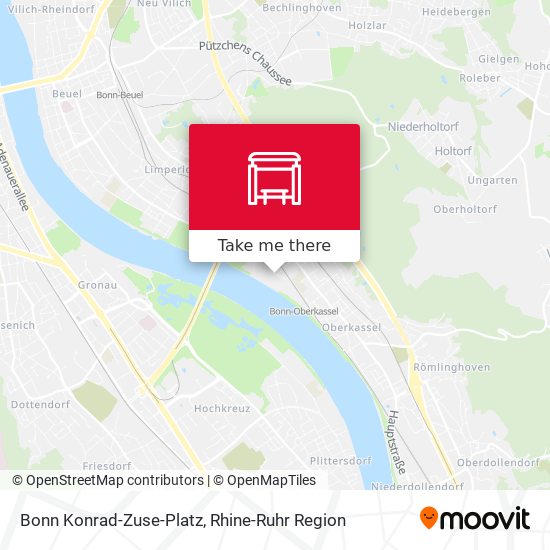 Bonn Konrad-Zuse-Platz map
