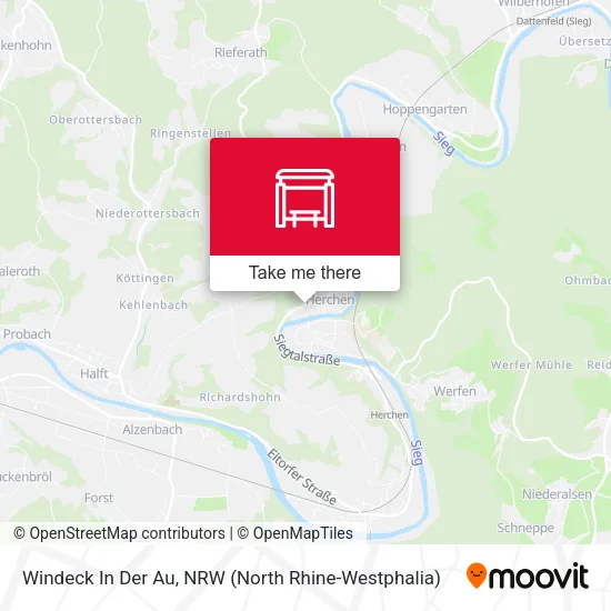 Карта Windeck In Der Au