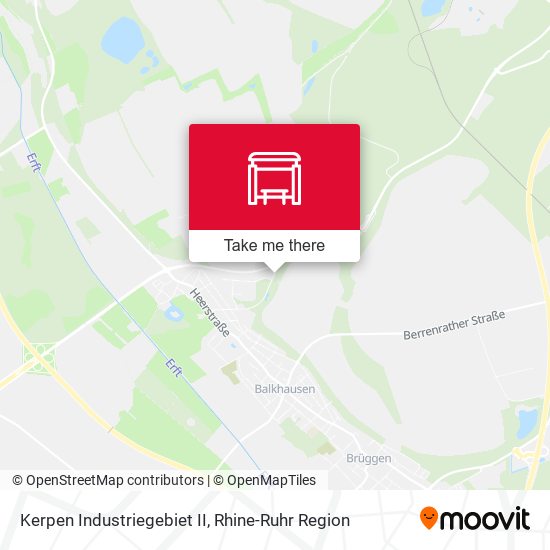 Kerpen Industriegebiet II map