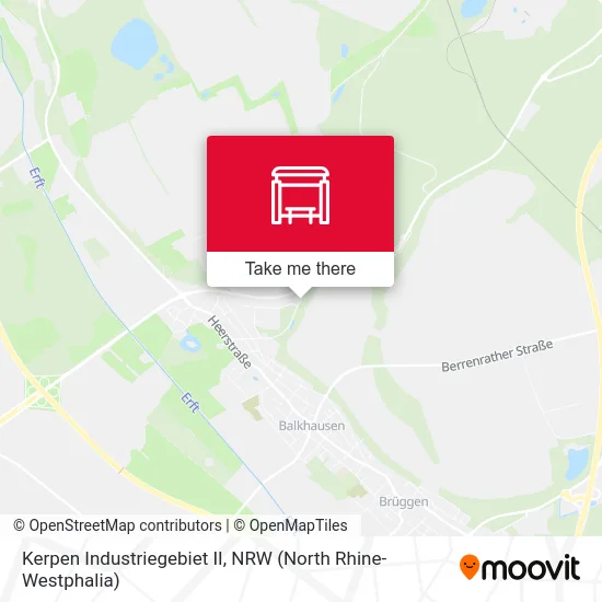 Карта Kerpen Industriegebiet II