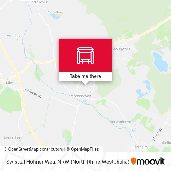 Карта Swisttal Hohner Weg