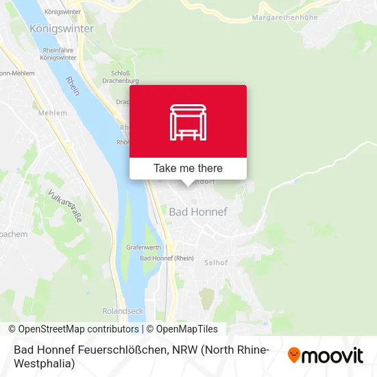 Карта Bad Honnef Feuerschlößchen