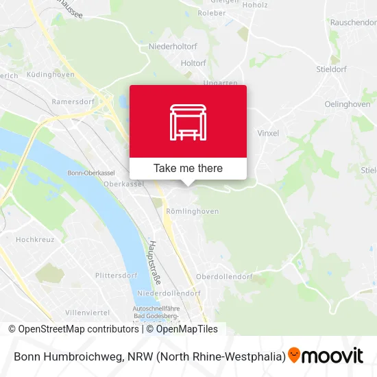 Карта Bonn Humbroichweg