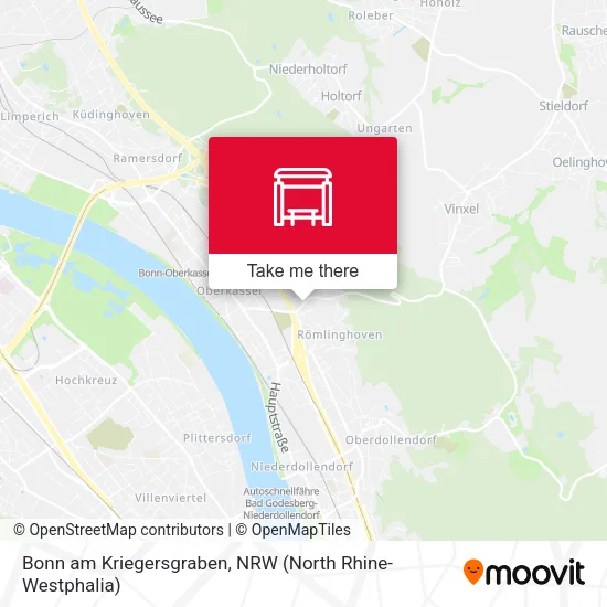 Карта Bonn am Kriegersgraben