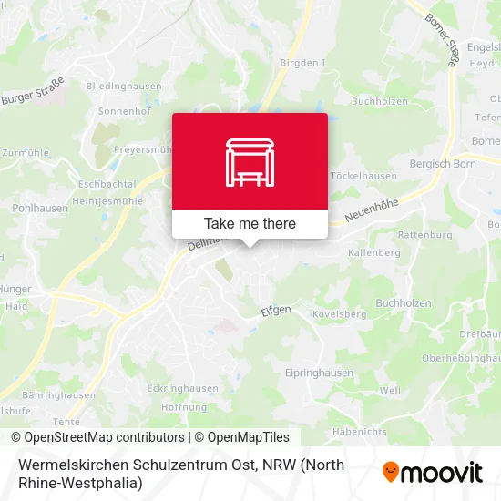 Wermelskirchen Schulzentrum Ost map