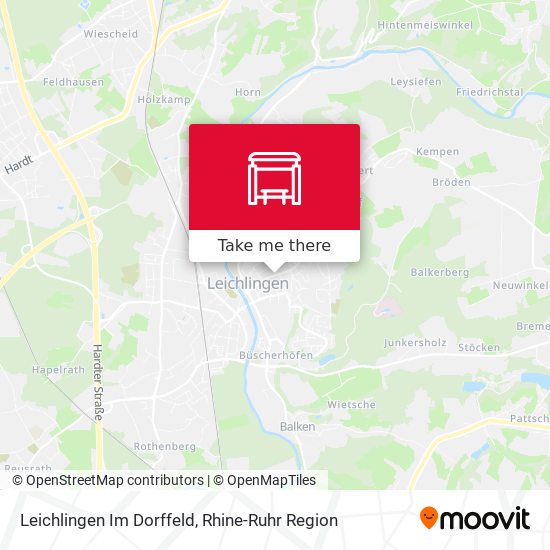 Leichlingen Im Dorffeld map