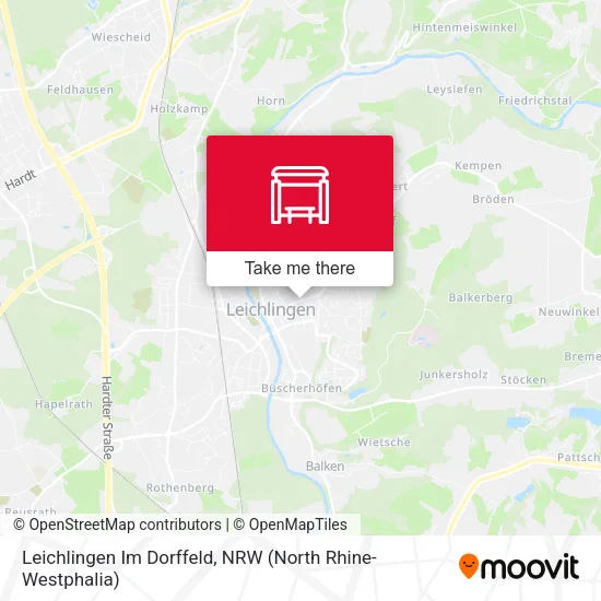 Leichlingen Im Dorffeld map