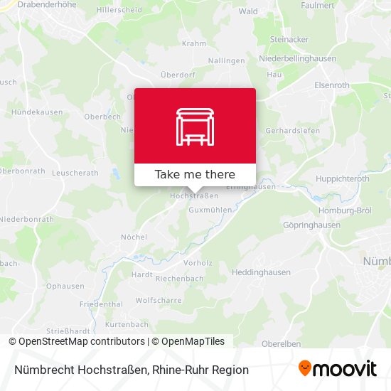 Nümbrecht Hochstraßen map