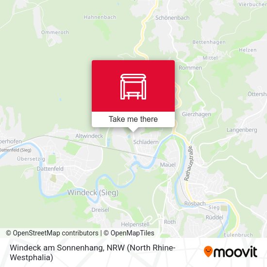 Карта Windeck am Sonnenhang