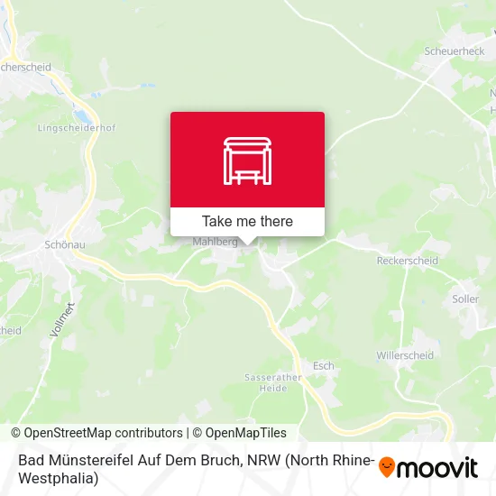Карта Bad Münstereifel Auf Dem Bruch