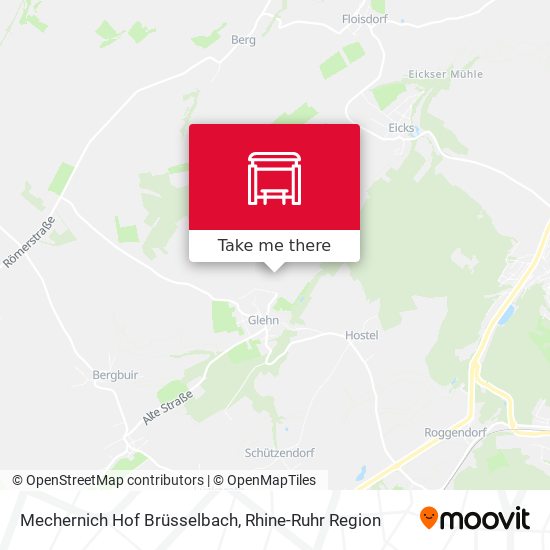 Mechernich Hof Brüsselbach map