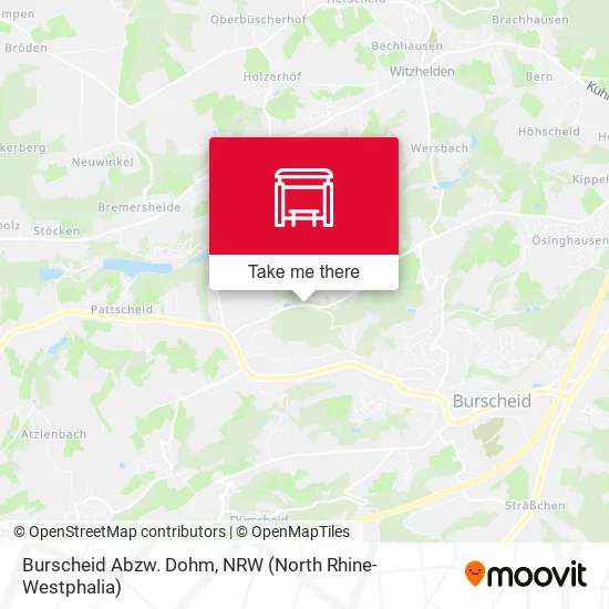 Карта Burscheid Abzw. Dohm