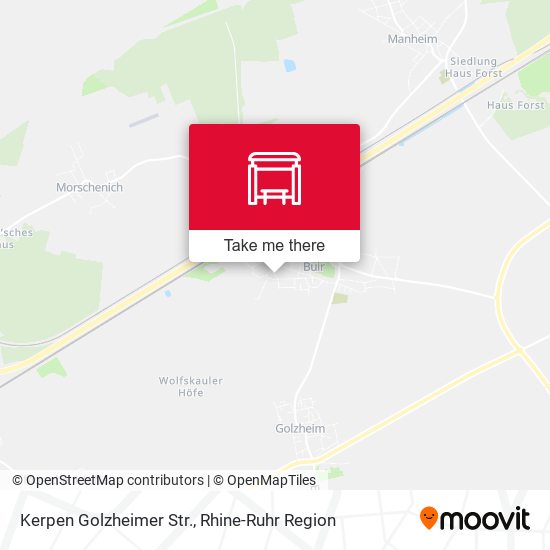 Карта Kerpen Golzheimer Str.