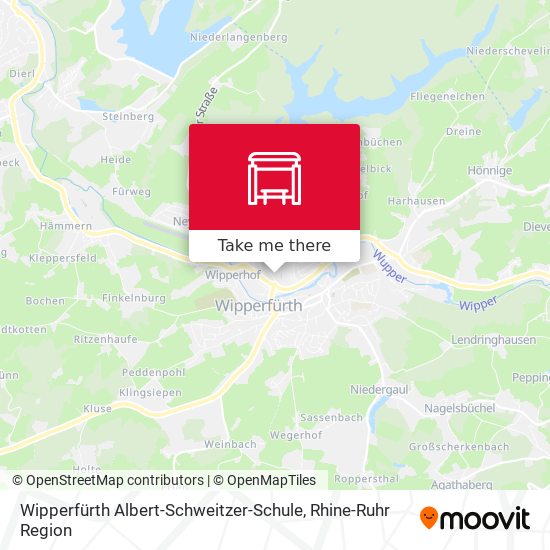 Wipperfürth Albert-Schweitzer-Schule map