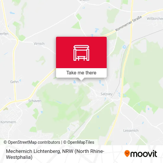 Карта Mechernich Lichtenberg