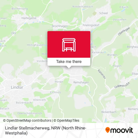 Карта Lindlar Stellmacherweg