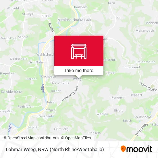 Карта Lohmar Weeg