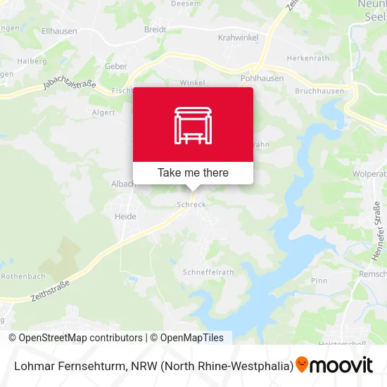 Карта Lohmar Fernsehturm