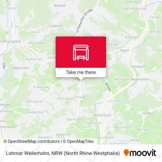 Карта Lohmar Weilerhohn