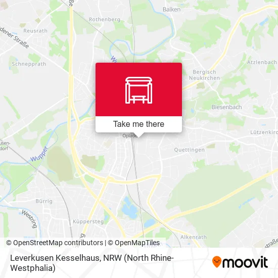 Карта Leverkusen Kesselhaus