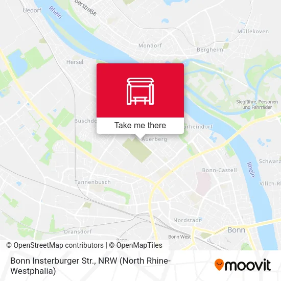 Карта Bonn Insterburger Str.