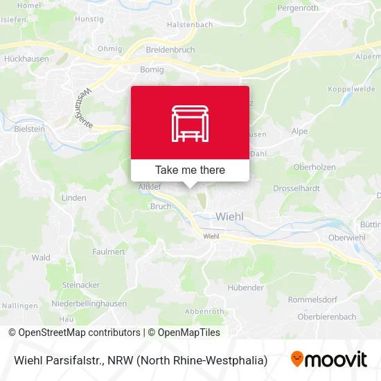 Карта Wiehl Parsifalstr.