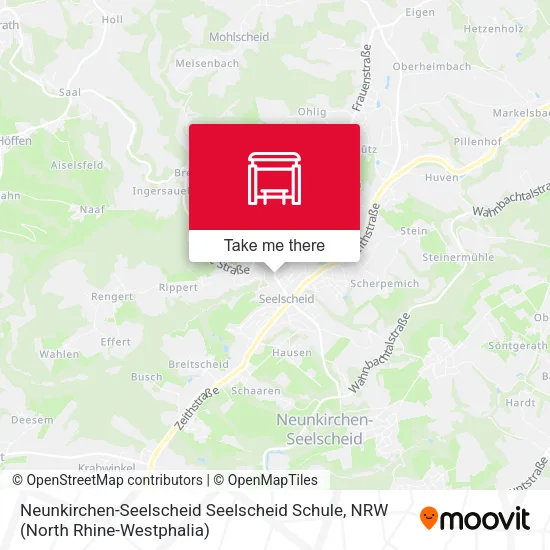 Карта Neunkirchen-Seelscheid Seelscheid Schule