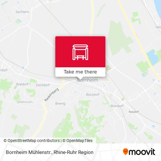 Bornheim Mühlenstr. map