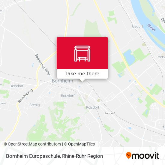 Bornheim Europaschule map