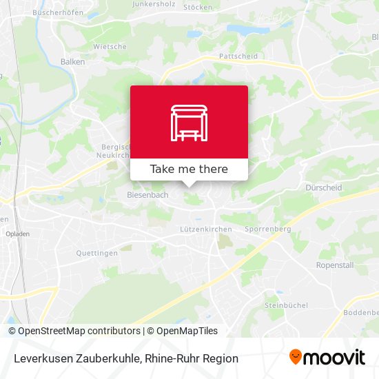 Leverkusen Zauberkuhle map
