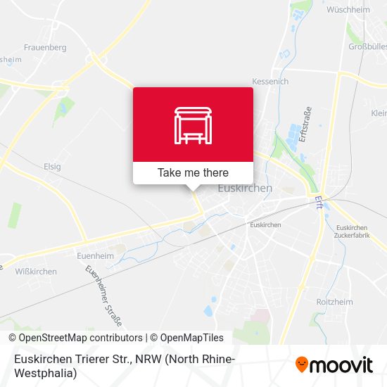 Карта Euskirchen Trierer Str.